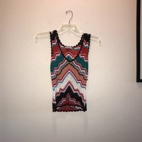 Missoni Tops - M Missoni crochet top. size 6